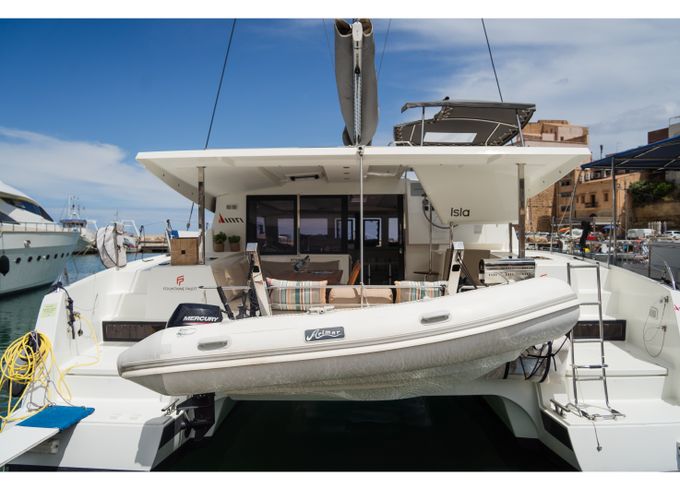 Fountaine Pajot Isla 40 (wm-ac In Dinette-gen-sol.pan)