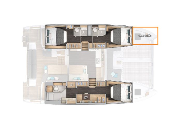 Lagoon 43 Owner's Version