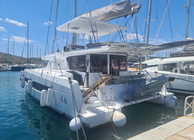 Bali Catamarans Bali 4.6 Open Space ( 7 Cabins, Sountless Generator , Water Maker , Solar Panel , A/c 6 Units , Watermaker, Dishwasher , Bottle Water To Freezer, Tv Excelence Pack )v