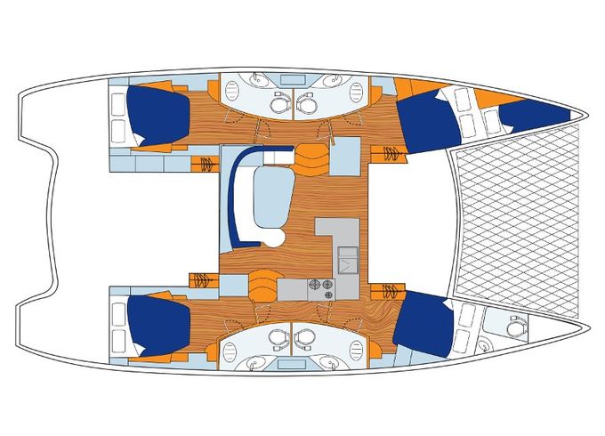 Leopard Catamarans Sunsail 454l
