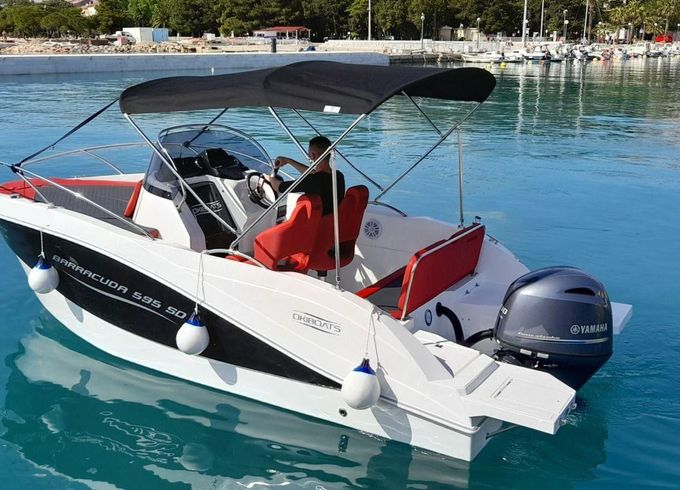 Okiboats Barracuda 595SD