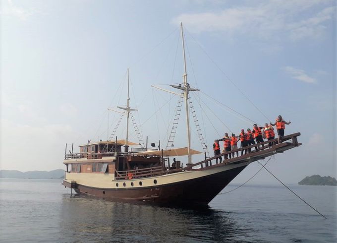 Traditional Phinisi Boat