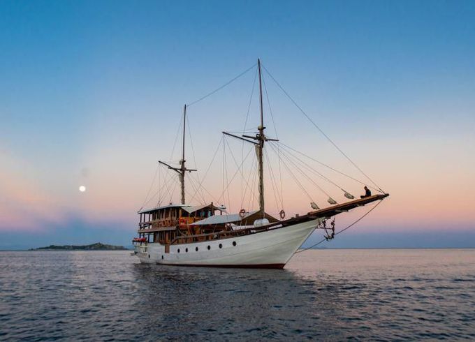 Traditional Phinisi Style Wooden Boat 148