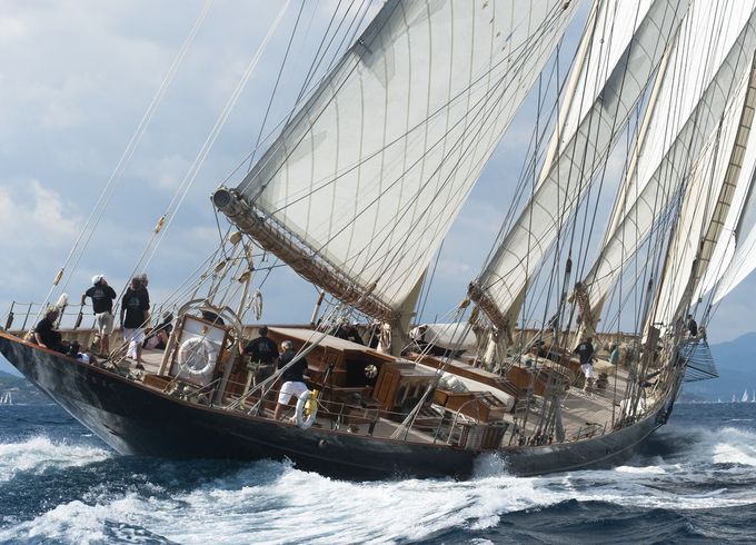 Van der Graaf 3 mast topsail gaff schooner