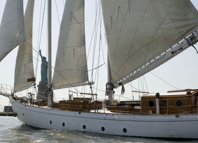Rice Brothers Newport Schooner Yacht