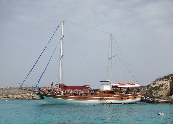 Gulet wooden yacht