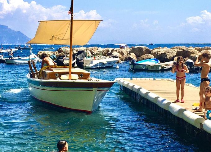 Fratelli Aprea Gozzo - wooden boat