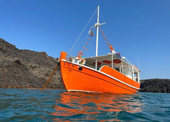 Traditional Trechandiri Wooden Boat