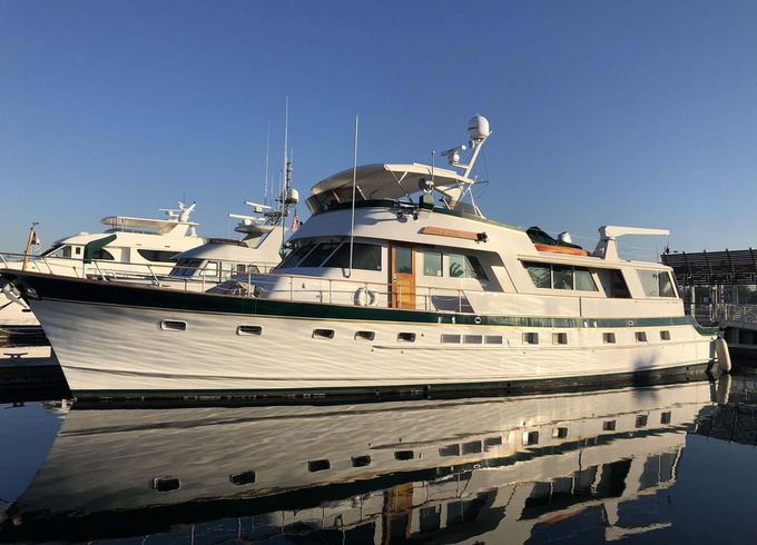 Burger Boat Company Fly Bridge