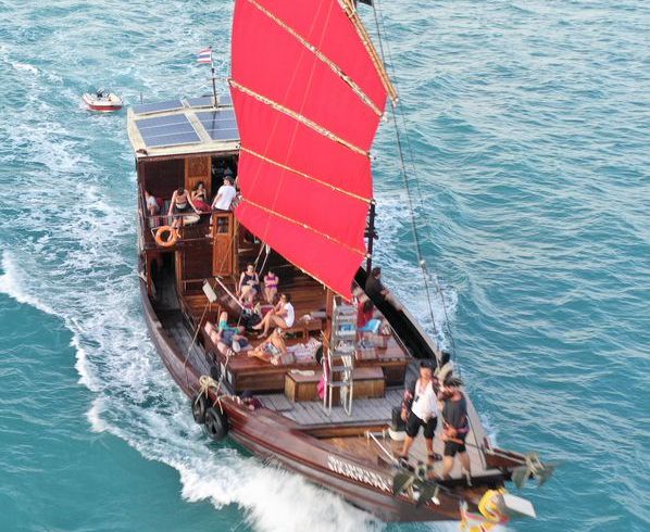 Traditional Junk Boat