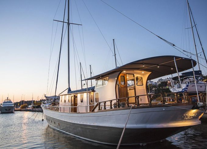 Custom Greek Motorsailer