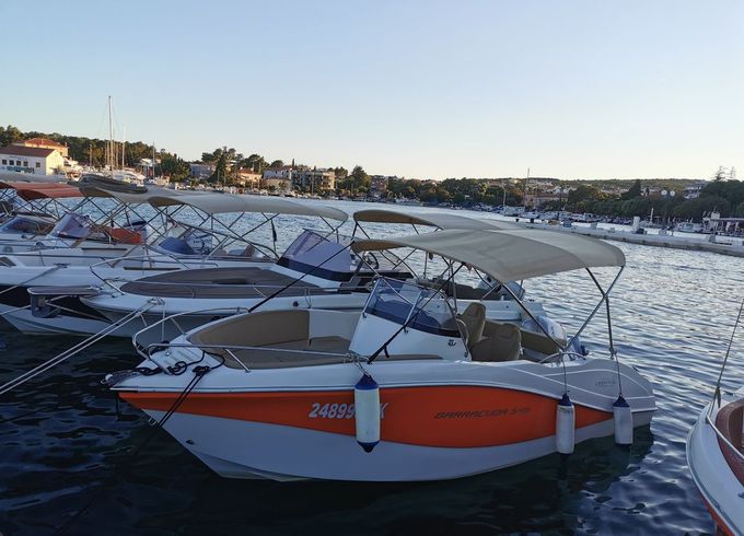 Okiboats Oki boat Barracuda 545
