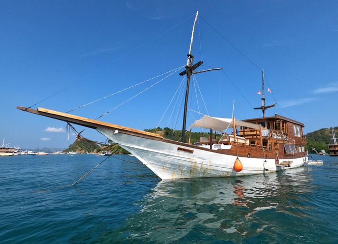 Sail Wooden Phinisi  Boat