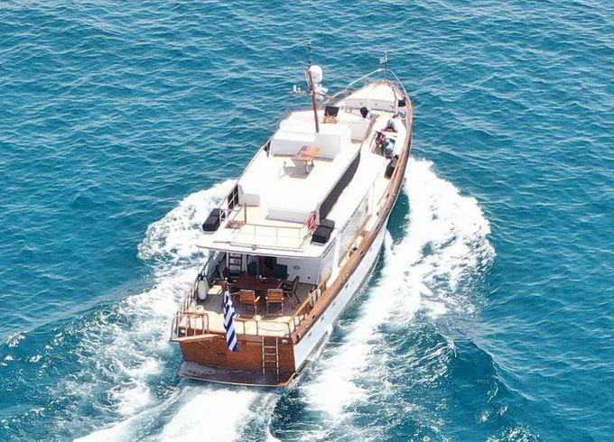 Grand Banks Trawler Yachts and Eastbay Cruisers 72 Aleutian