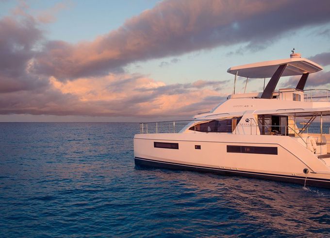 Leopard 43 Power catamaran
