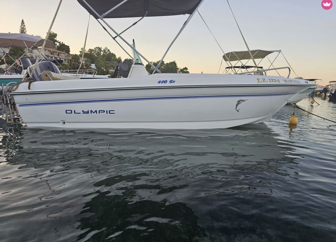 olympic boat 490 sx