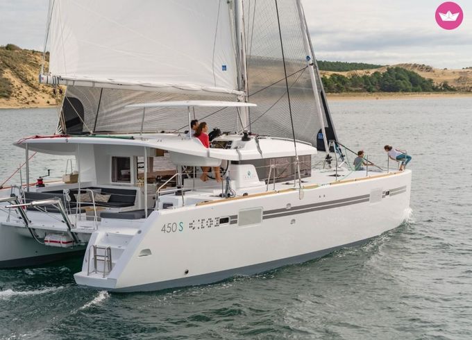 lagoon 450 sport top