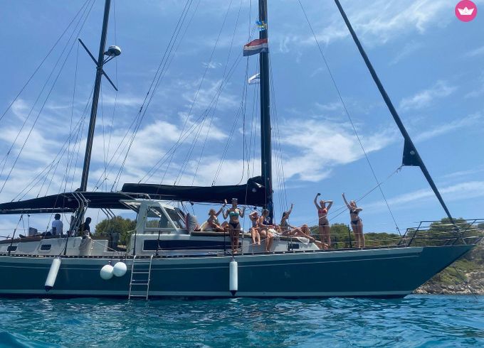 rhodes beautiful bays full day cruise nautor swan 60