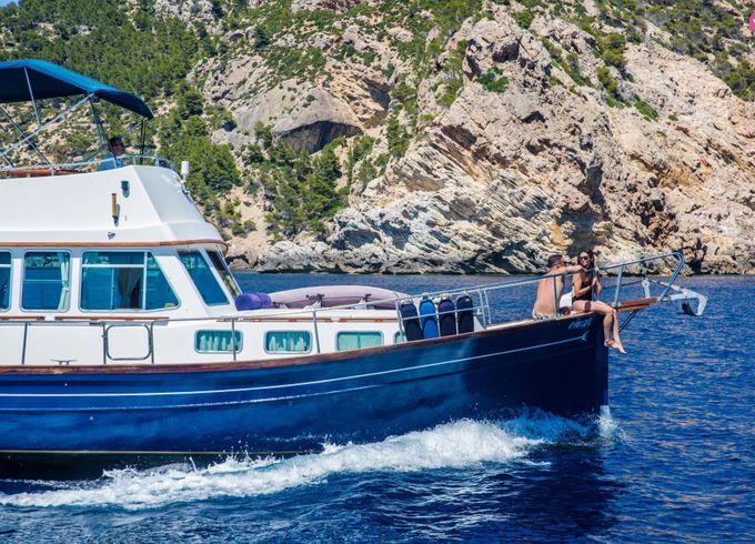 barco clásico mallorquín