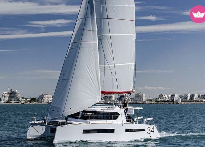 aventura catamarans aventura 34 bolina