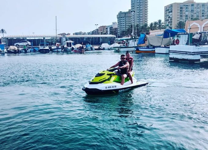 seadoo jetski  70€   30 min  y   130 eur 1 hour