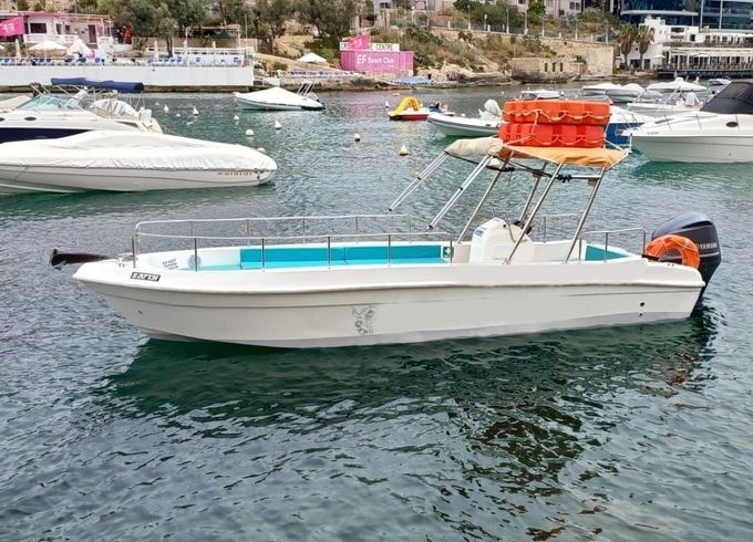 buccaneer 24 ft open motorboat