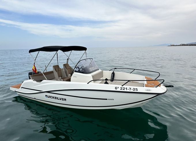 quicksilver 605 open
