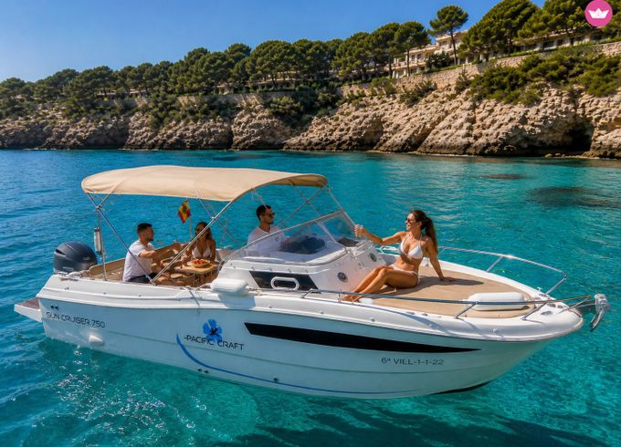pacific craft 750 sun cruiser