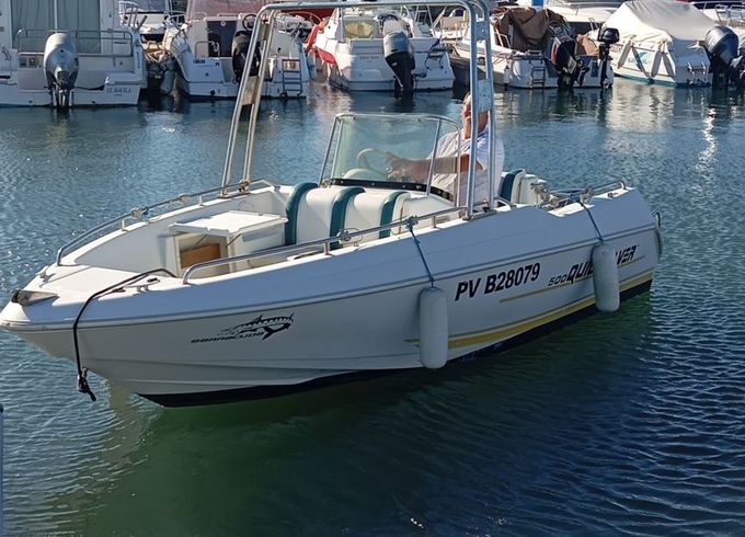 quicksilver 500 open 6 cv sans permis