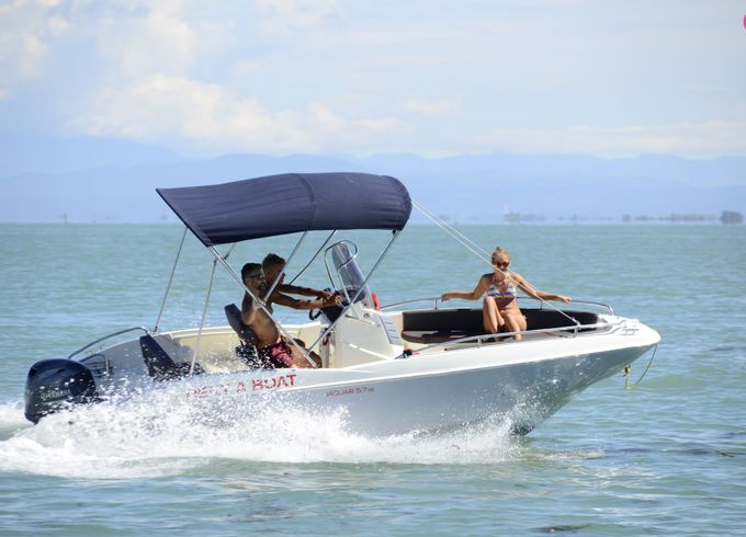 jaguar open 5,50 senza patente nautica