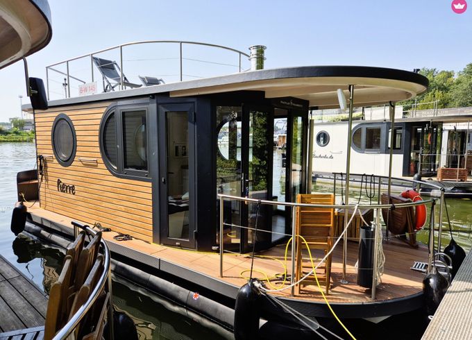 nautilus hausboote nautiki mini 4 mit kamin - führerscheinfrei