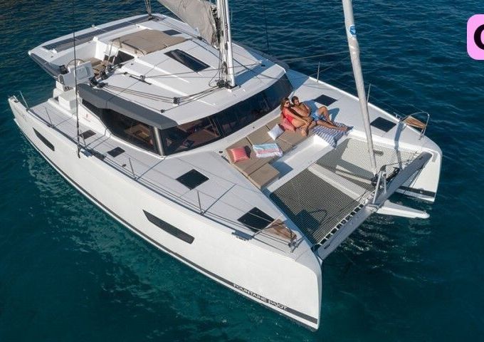 fountaine pajot astrea 42 with watermaker &amp; a/c - plus