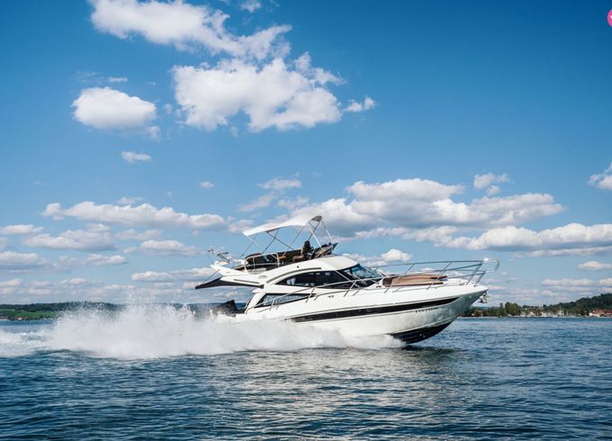 galeon yacht 340 fly
