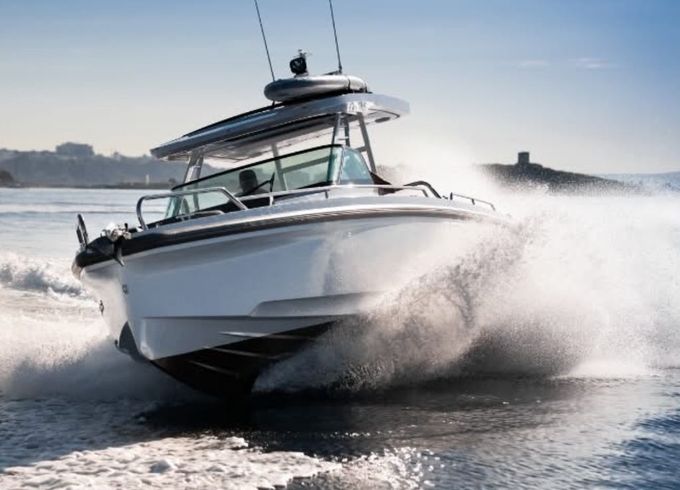axopar 37 sun top, brabus, mediterrana edition