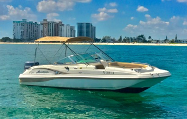 Hurricane Deck Boat 21