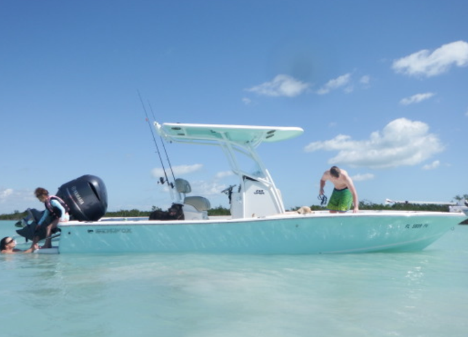 24' Sea Fox Bay Boat