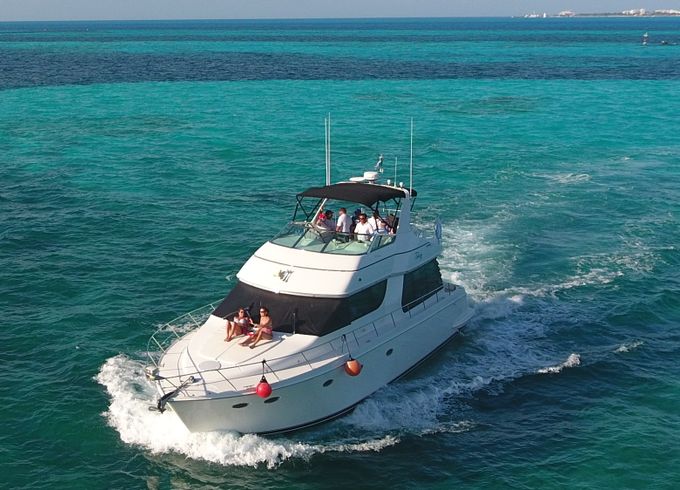 Carver 55ft with Fly Bridge