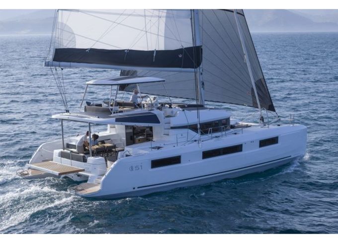 JEWEL (Charter rate includes VAT, Skipper Fee, Generator, Air-condition, Watermaker, Icemaker, Dishwasher, 2 SUP, Tubes, Kids Water-ski, Sea scooter, Electric BBQ) *Skippered only*