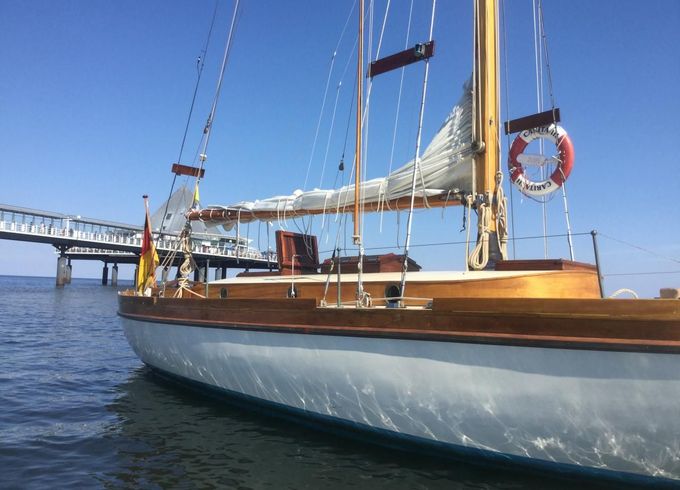 36 Fuss klass. Segelyacht von Adams&Sons