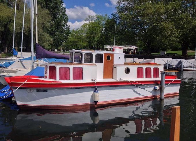 Waser Oldtimer Motorboot