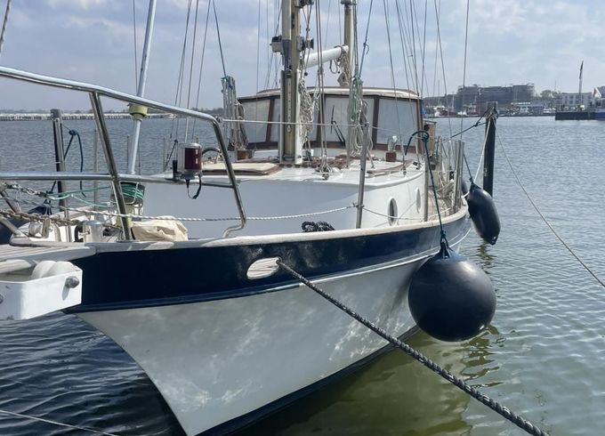 De Vries Weltumsegler Ketch Cortenstahl