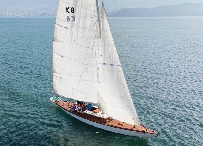 Anker & Jensen Vela in LEGNO del 1912 restaurata