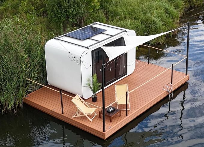 Bildermar Hausboot Houseboat ISLA POD –  Apple/Cap