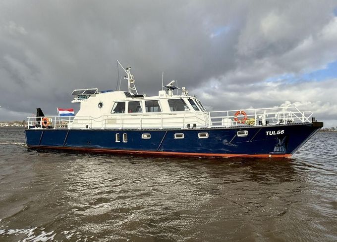 Ex-Patrouille Vaartuig Varend Woonschip