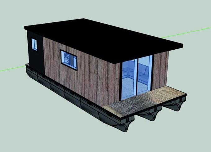 SL Tiny Houseboat