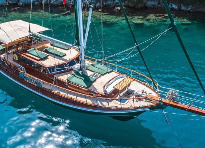 Baybars Turkish Gulet motorsailer 18m