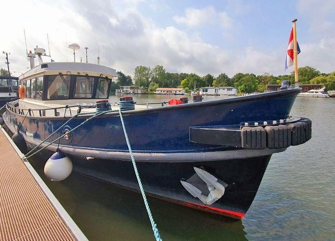 ex Patrouille vaartuig / Varend Woonschi