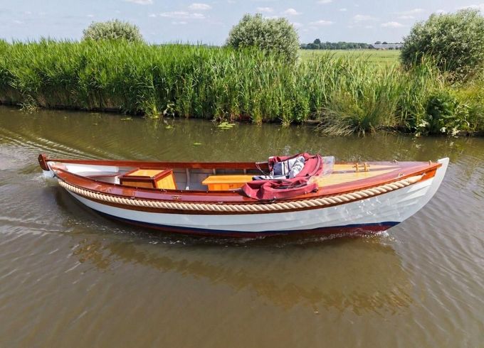 Kapitein Klassieke Mahoniehouten Sloep 6
