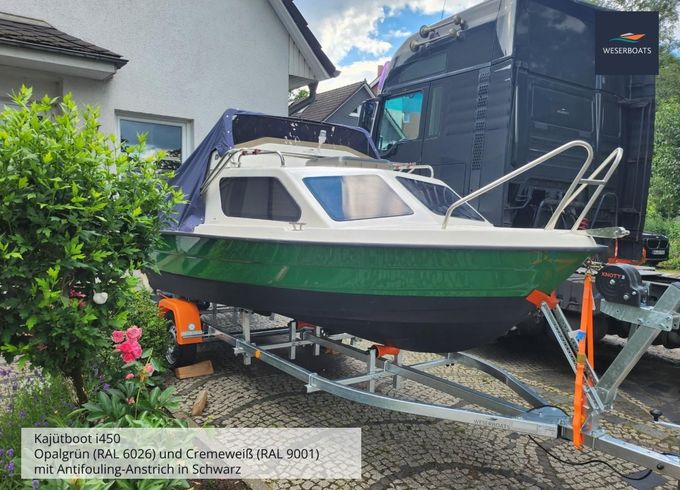 Weserboats Kajütboot i450