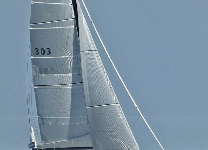 Corsair 36 folding trimaran